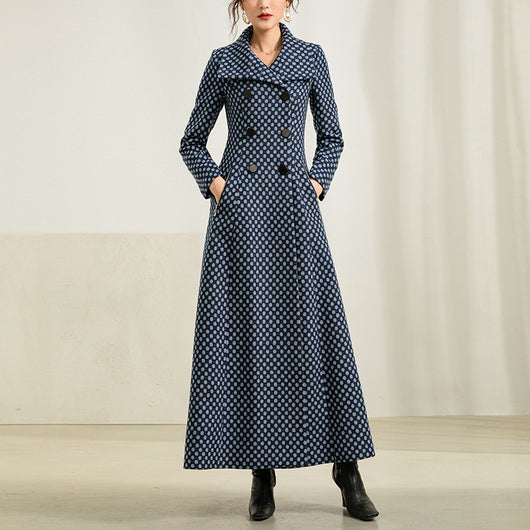 Abrigo de Lana Premium Largo Versátil para Mujer - Image 6