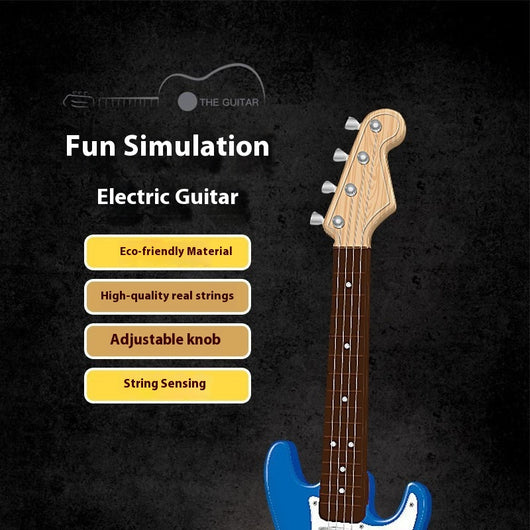 Guitarra Eléctrica de Juguete 4 Cuerdas para Niños Principiantes - Image 13