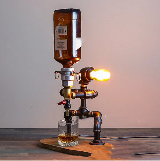 Dispensador Decorativo con Luz LED y Grifo Funcional - Image 9