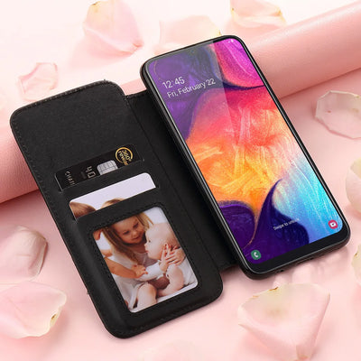 Funda de Cuero Crown Card para Samsung - Protección Premium con Cartera - Image 17