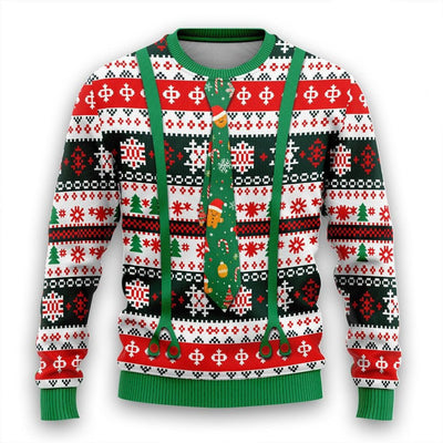 Suéter Navideño 3D para Hombre con Estampado Festivo - Image 2