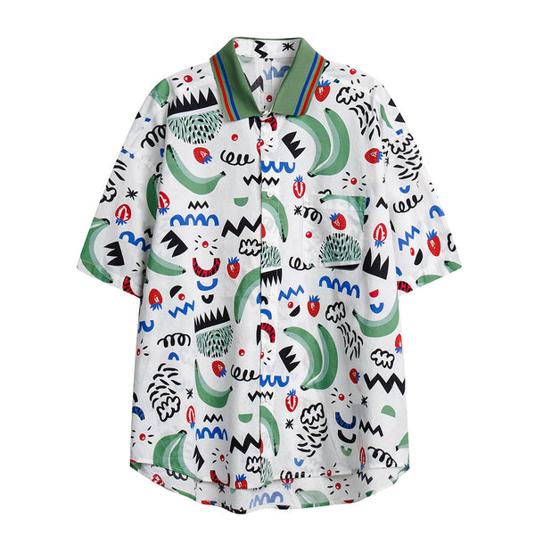 Playera Estampado Abstracto Unisex para Verano - Image 4