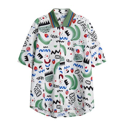 Playera Estampado Abstracto Unisex para Verano - Image 4