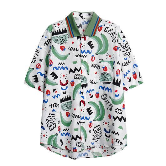 Playera Estampado Abstracto Unisex para Verano - Image 4