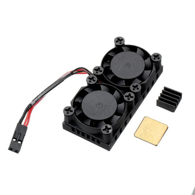 Radiador Dual con Ventiladores para Raspberry Pi Personalizable - Image 2
