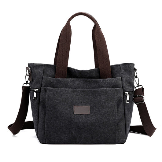 Bolsa Mensajera Retro de Lona para Viajes - Estilo Vintage para Mujer - Image 9