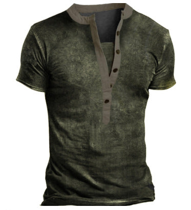 Camiseta Casual Estampada de Manga Corta para Hombre - Image 5