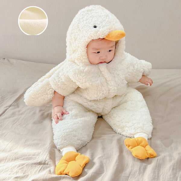Pijama Enterizo Acolchado para Recién Nacido con Pie Integrado