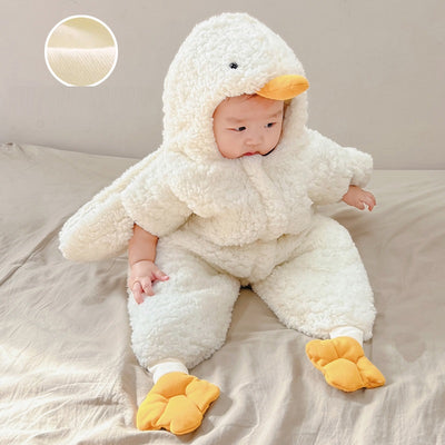Pijama Enterizo Acolchado para Recién Nacido con Pie Integrado