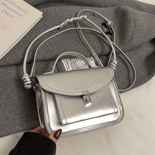 Bolso Bandolera Cuadrado Retro Portátil para Mujer - Image 11