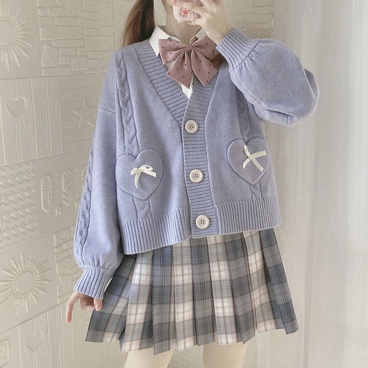 Chaqueta Uniforme Escolar JK con Diseño Mariposa 3D - Image 4