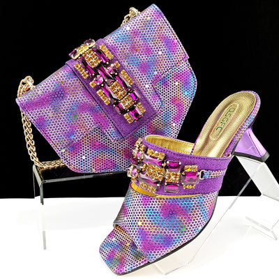 Zapatillas Casuales Tacón Alto Camuflaje con Detalles Metálicos - Image 11