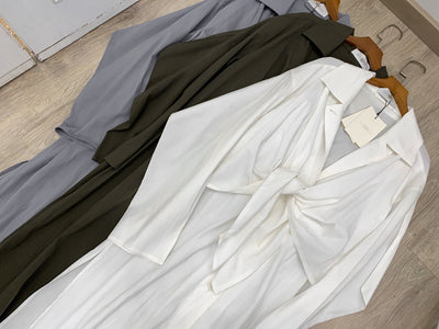 Abrigo Trench Coat con Solapas - Image 22