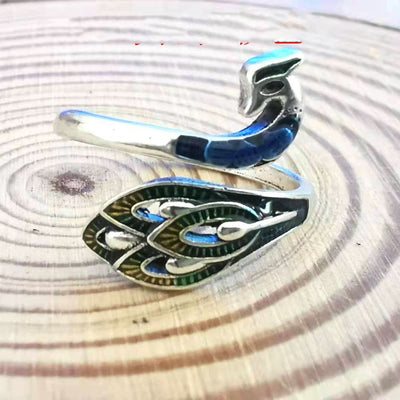 Anillo Vintage con Gancho de Línea Doble - Image 17