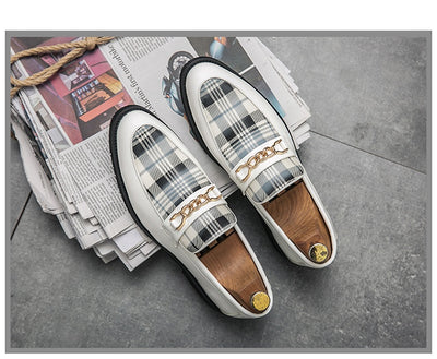 Zapatos Casuales de Cuero con Punta para Hombre - Image 19