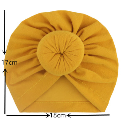 Gorro Turbante Anudado para Bebé - Diseño Étnico Indio - Image 11