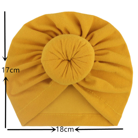 Gorro Turbante Anudado para Bebé - Diseño Étnico Indio - Image 11