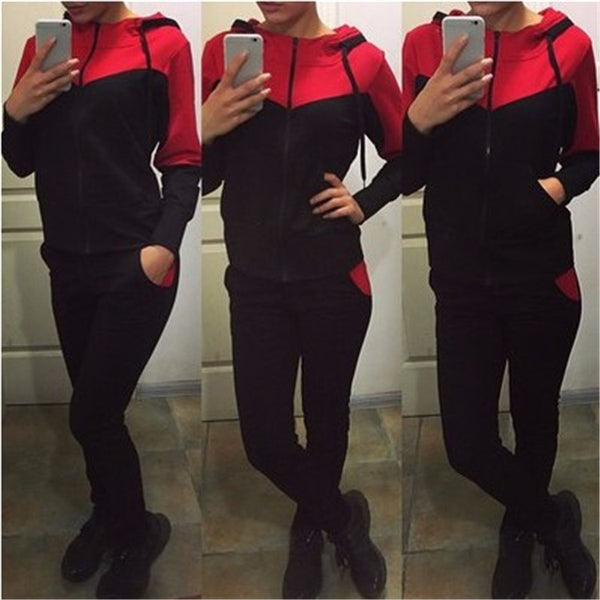 Sudadera Deportiva con Capucha y Detalles de Costura Moderna