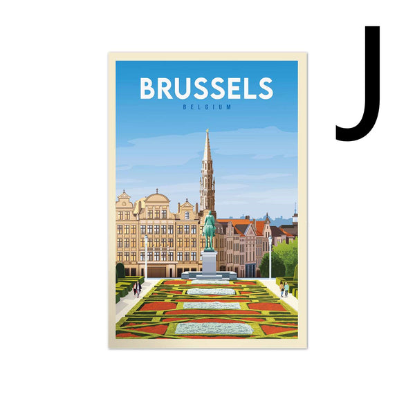 Póster Viaje Ámsterdam Holanda Decoración Dormitorio Alta Calidad - Image 9