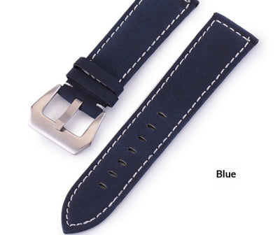 Correa de Reloj en Cuero Gamuza Premium Costura Artesanal Gruesa - Image 10