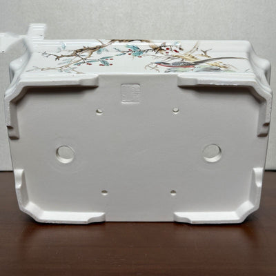 Maceta Rectangular de Cerámica Púrpura Grande - Image 14
