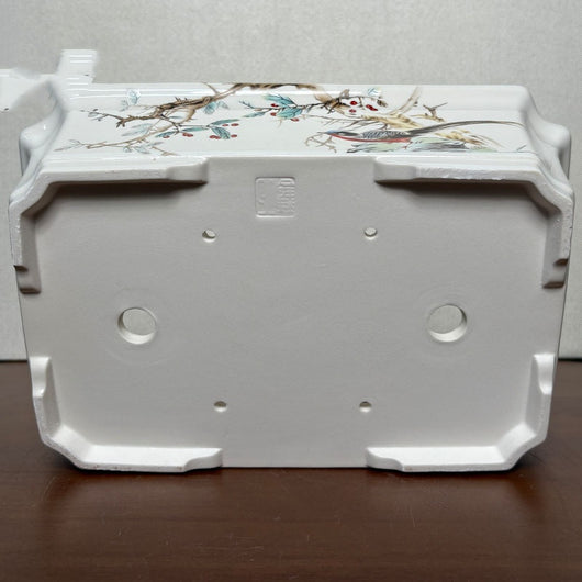 Maceta Rectangular de Cerámica Púrpura Grande - Image 14