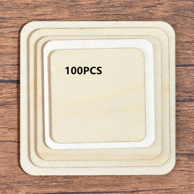 Kit de Corte Láser Figuras Geométricas - Virutas de Madera DIY - Image 14