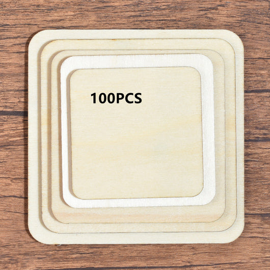 Kit de Corte Láser Figuras Geométricas - Virutas de Madera DIY - Image 14