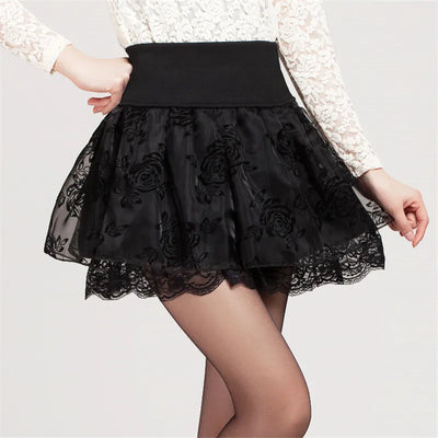Falda de Lana Coreana para Otoño e Invierno - Image 9