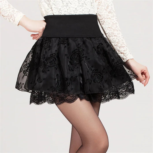 Falda de Lana Coreana para Otoño e Invierno - Image 9