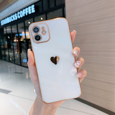 Funda Telefónica Love Side con Electroplating Brillante - Image 13