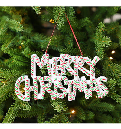 Adornos Navideños de Arcilla Polimérica con Letras Personalizadas - Image 14