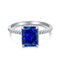 Fashion Sterling Plateado Ring For Women DY120099SWSL No 5