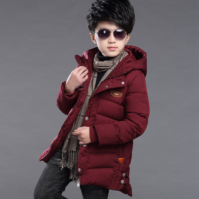Chaqueta Acolchada con Capucha para Niño - Image 7