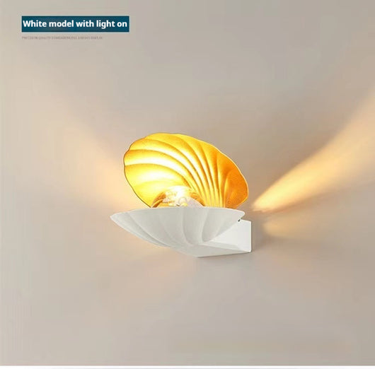 Lámpara de Pared Exterior Minimalista Resistente al Agua con Diseño en Concha Perlada - Image 10