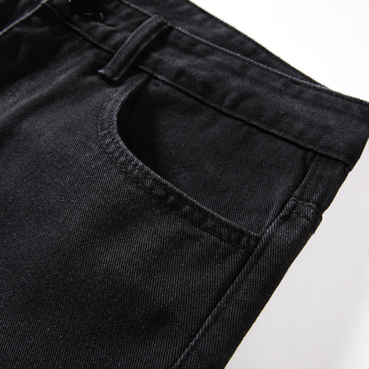 Pantalones Vaqueros Rectos Jindian para Hombre - Diseño Clásico en 4 Colores - Image 8