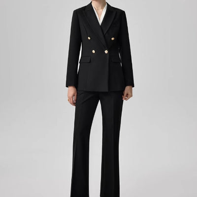 Traje de Negocio para Mujer - Conjunto Camisa y Pantalón Primavera Verano - Image 2