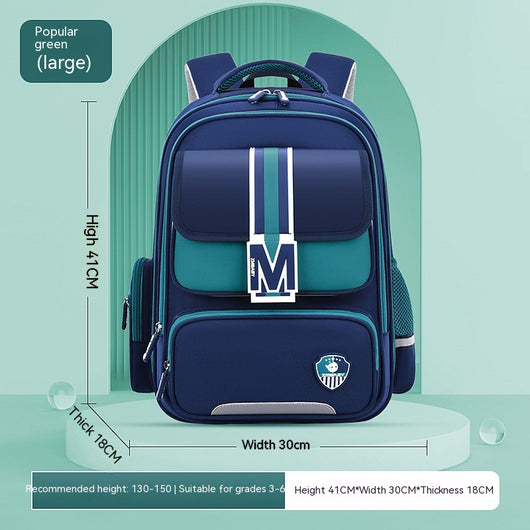Mochila Escolar Ergonómica de Gran Capacidad - Protección Espinal para Niños - Image 3