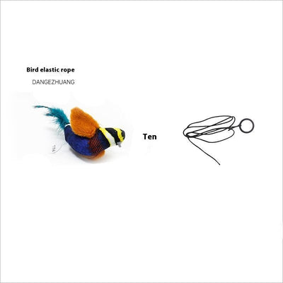 Juguete de Peluche con Sonidos Realistas de Pájaro para Colgar - Image 9