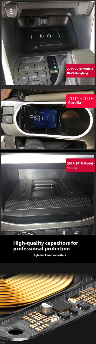Cargador Inalámbrico Automático para Auto con Sensor de Inducción - Image 6