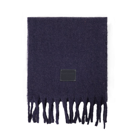 Bufanda de Lana Gruesa con Flecos Lisos para Mujer - Abrigo Cálido para el Cuello - Image 7