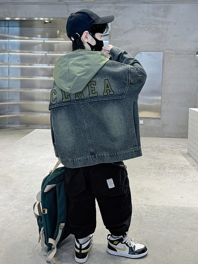 Chaqueta Denim Forrada en Fleece para Niño - Image 15
