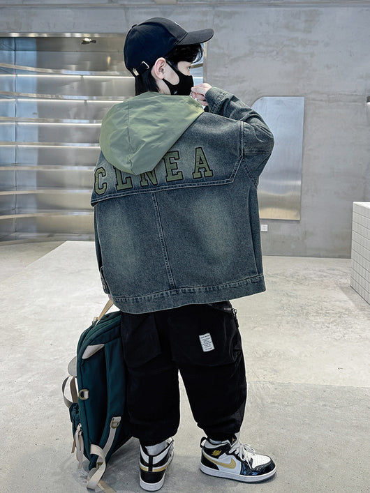 Chaqueta Denim Forrada en Fleece para Niño - Image 15