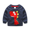 Dark blue dinosaur - 100cm