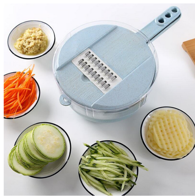 Cortador Mandolina 8 en 1 - Pelador de Verduras y Rallador Multifuncional - Image 16