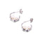 Natural pearl earrings
