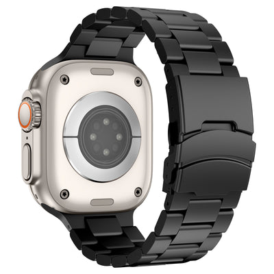 Correa de Titanio Tres Eslabones para Apple Watch S10 - Image 17