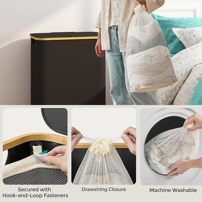 Cesto Plegable de Gran Capacidad para Ropa y Almacenamiento del Dormitorio - Image 7