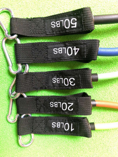Set de 11 Piezas de Bandas Elásticas de Látex TPE para Fitness en Casa - Image 17