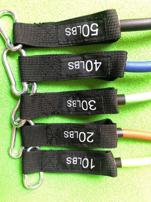 Set de 11 Piezas de Bandas Elásticas de Látex TPE para Fitness en Casa - Image 17